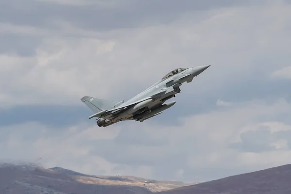 Konya Turkiye June 2022 United Kingdom Royal Air Force Eurofighter —  Fotos de Stock