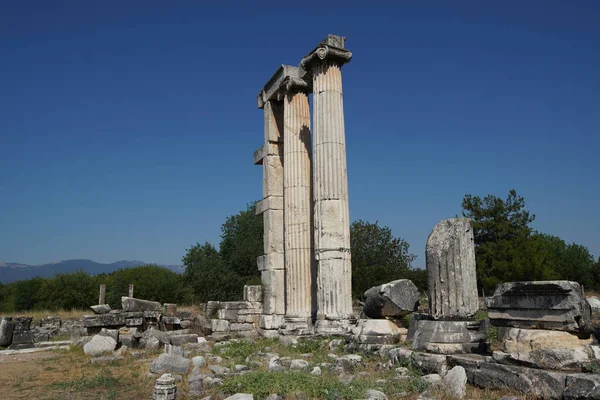 Tempio Afrodite Afrodisia Antica Città Geyre Aydin Turkiye — Foto Stock