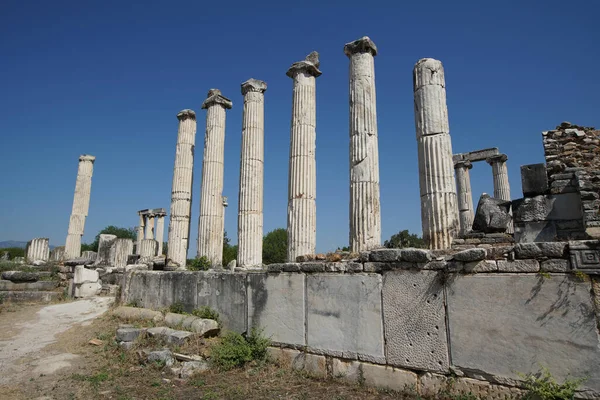 Tempio Afrodite Afrodisia Antica Città Geyre Aydin Turkiye — Foto Stock