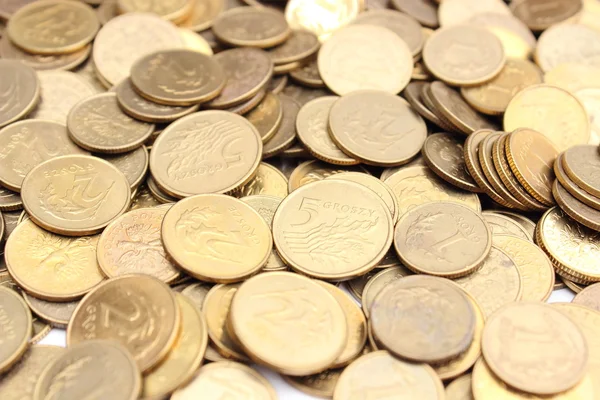 Pile of gold coins — Stock Photo, Image