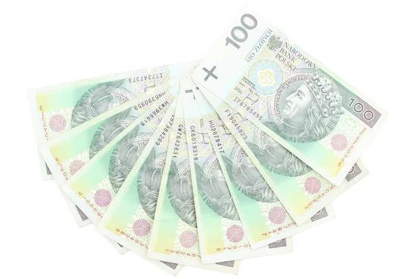 Money on white background — Stock Photo, Image