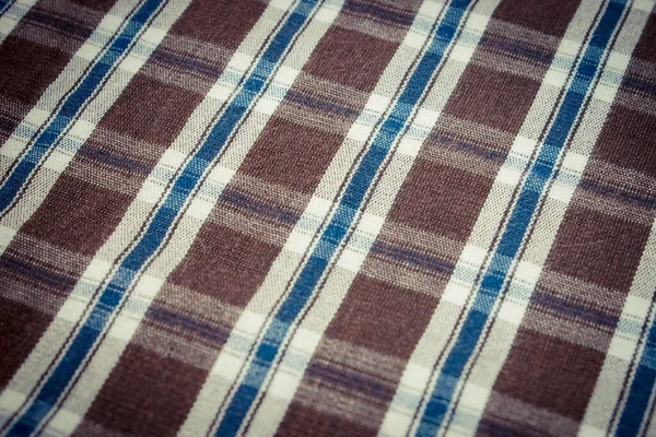 Colorful Checkered Shirt Background Texture Multicolored Fabric Backdrop — Stock Photo, Image