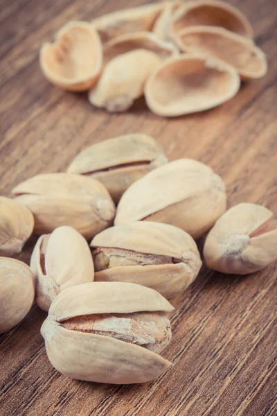 Pistaschnötter Som Innehåller Naturliga Vitaminer Och Mineraler Hälsosam Kost — Stockfoto