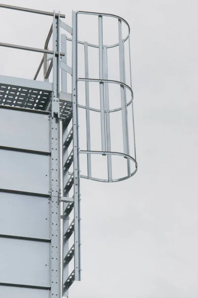 Ladder Silo Storage Grain Harvest Part Detail Agricultural Equipments — 스톡 사진