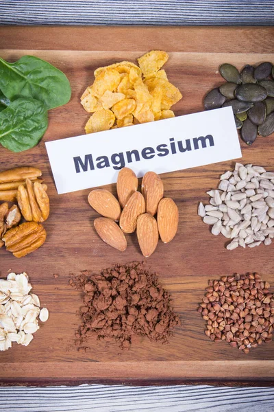 Nutritious healthy food as source natural magnesium, dietary fiber and other vitamins and minerals
