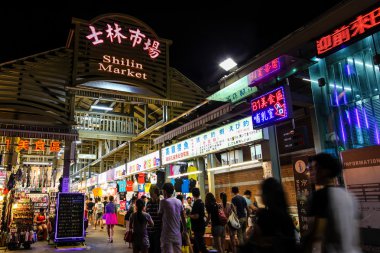 shilin gece pazarı taipei City