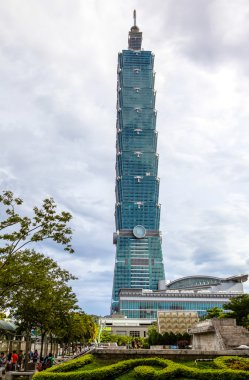 Taipei 101 Tayvan'da en uzun standları