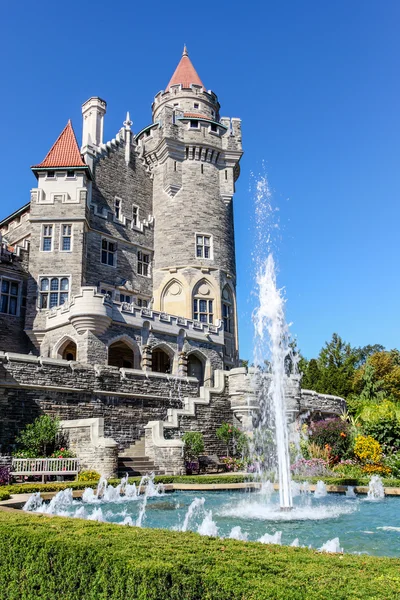 Канадская достопримечательность: Замок в Торонто — стоковое фото