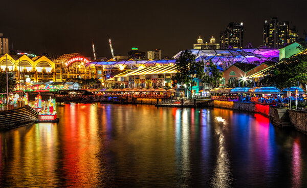Lantern Festival on Singapore River