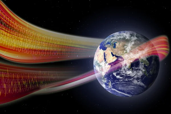 技術波、デジタル世界を席巻 — ストック写真