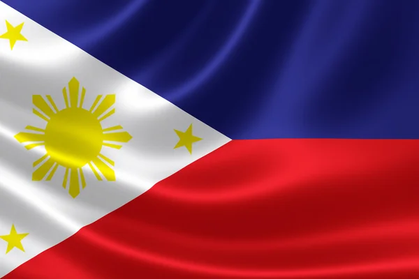Close up of Philippine's Flag — Stock Photo, Image