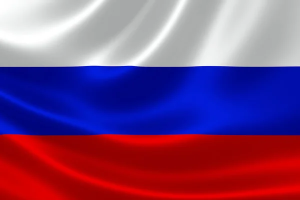 Close up of Russia's Flag — Stock Photo, Image