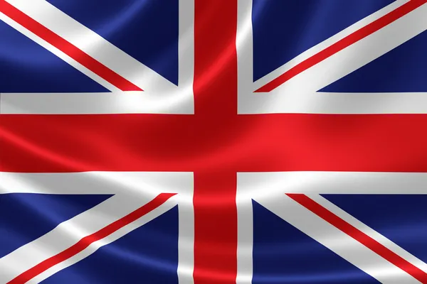 Close up of the Flag of United Kingdom — Stock Photo, Image