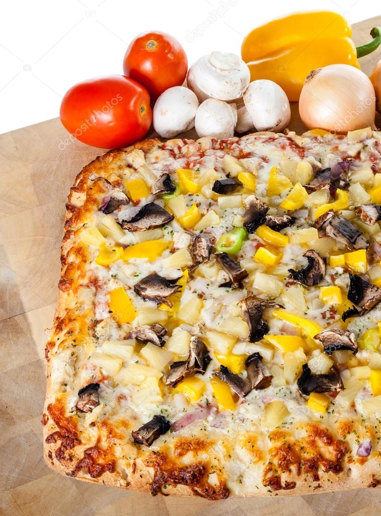 hemmagjord pizza topping