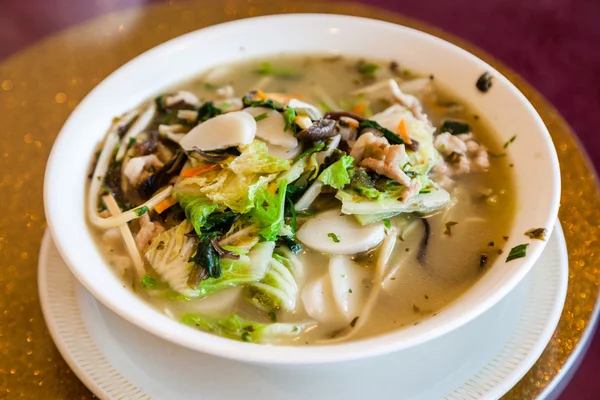 Traditional Shanghai Rice Cake Soup — Stock Photo, Image