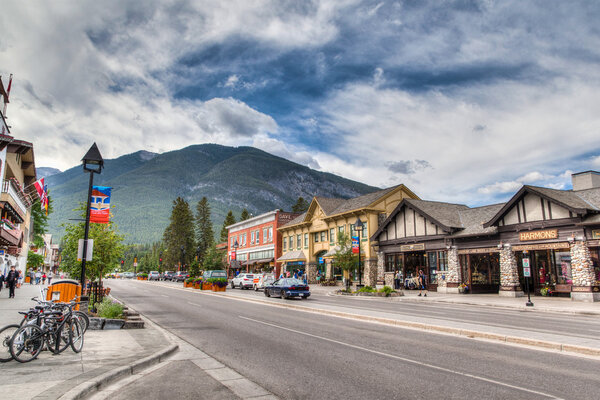 Townsite in Banff National Park, Canada