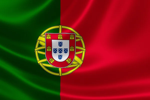 Flaga Portugalii. — Zdjęcie stockowe