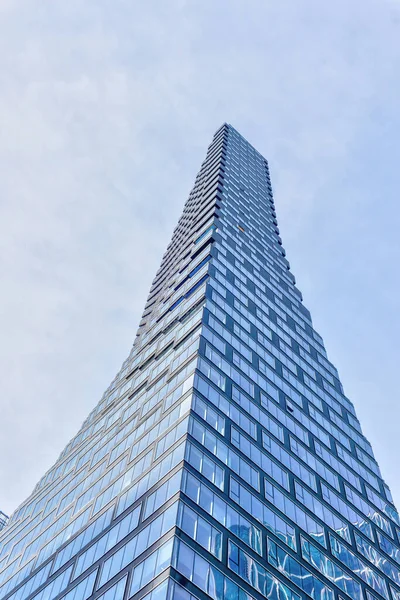 CALGARY, CANADA - NOVEMBER 13, 2021: At 729 feet, Telus Sky is one of the city's tallest skyscraper buildings located in downtown Calgary, Alberta, Canada.
