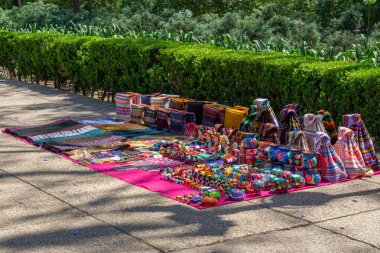 Mexico City 'de hediyelik eşya satışı.