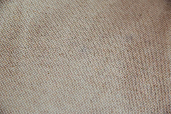 Beżowa Tkanina Lniana Dla Draperii Kawałek Bawełny Fałdami Zgnieciona Tekstura — Zdjęcie stockowe