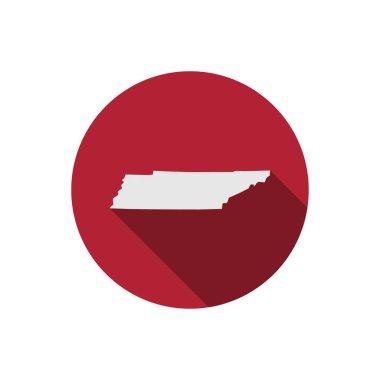 Uzun gölgeli Tennessee Harita Çemberi