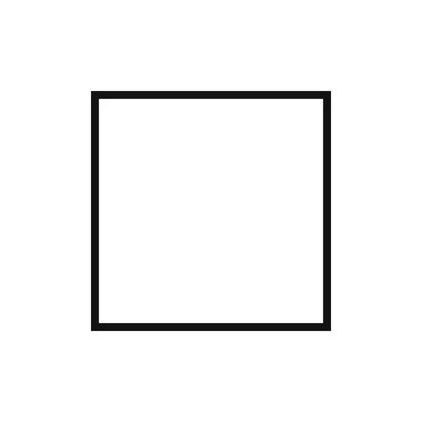 Kuru çamaşırhane işareti vektör simgesi.