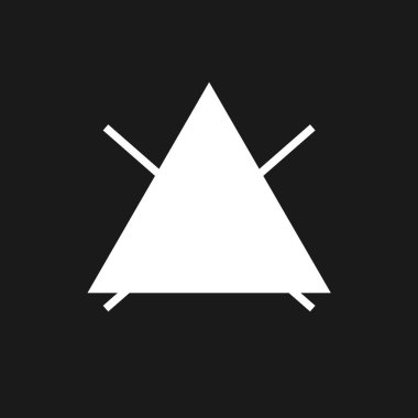 Beyazlatma simgesi, vektör illüstrasyonu, düz tasarım