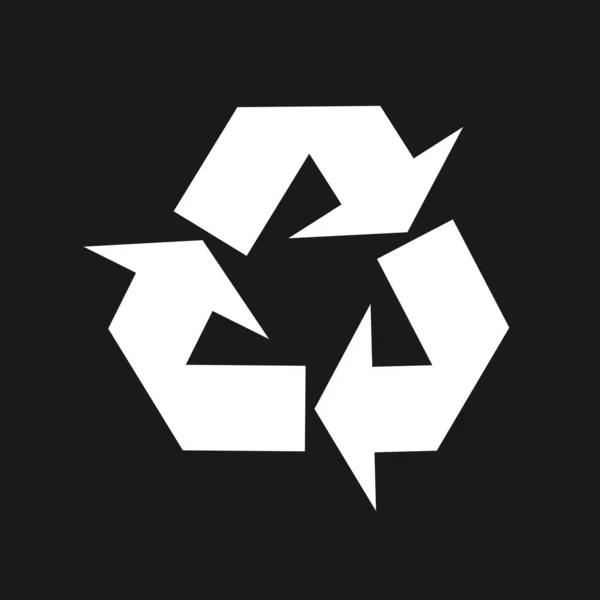 循环符号 三角回收图标 — 图库矢量图片
