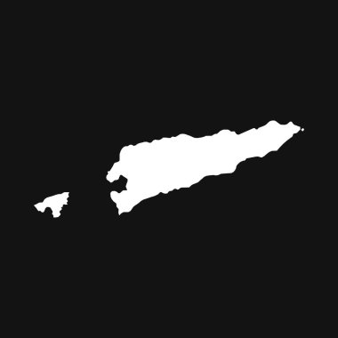 Doğu Timor yüksek detaylı vektör haritası