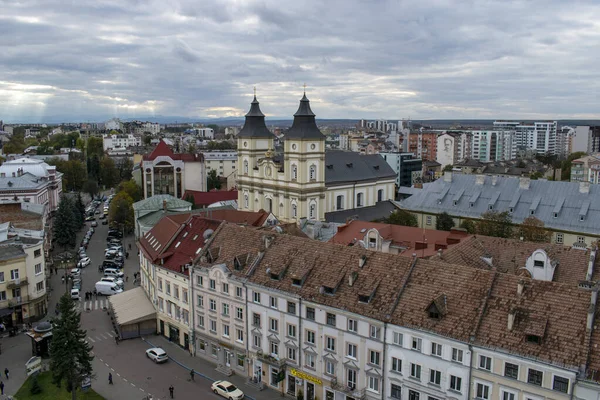 Ivano Frankivsk Ukraine October 2021 Historic Center Ivano Frankivsk City — Fotografia de Stock