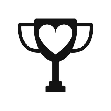 Aşk Ödülü Logosu Simgesi Tasarımı