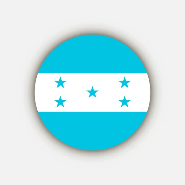 Paese Honduras Bandiera Honduras Illustrazione Vettoriale — Vettoriale Stock