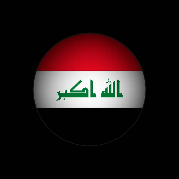 Land Irak Irak Vlag Vectorillustratie — Stockvector