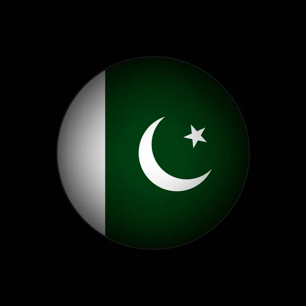 Land Pakistan Pakistaanse Vlag Vectorillustratie — Stockvector