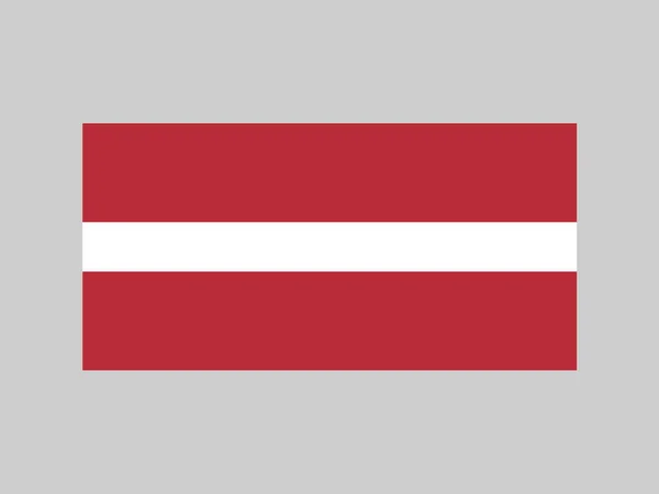 Latvia Flag Official Colors Proportion Vector Illustration — Vettoriale Stock