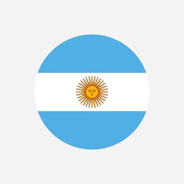 País Argentina Bandera Argentina Ilustración Vectorial — Archivo Imágenes Vectoriales