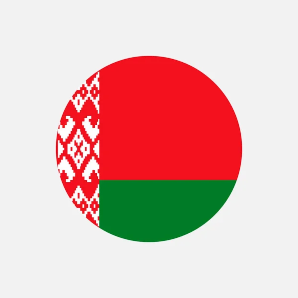 Страна Беларусь Флаг Беларуси Векторная Иллюстрация — стоковый вектор