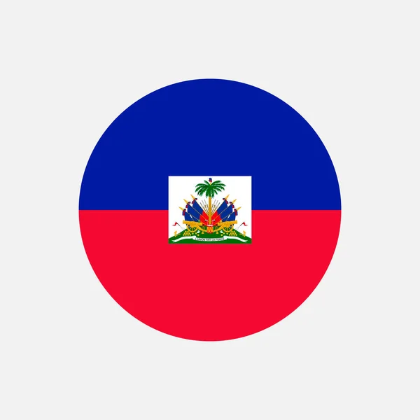 Vidéki Haiti Haiti Zászló Vektorillusztráció — Stock Vector