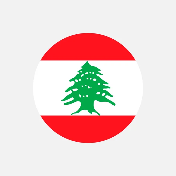 Country Lebanon Lebanon Flag Vector Illustration — Stock Vector