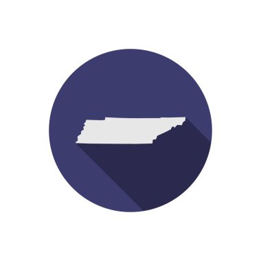 Uzun gölgeli Tennessee Harita Çemberi