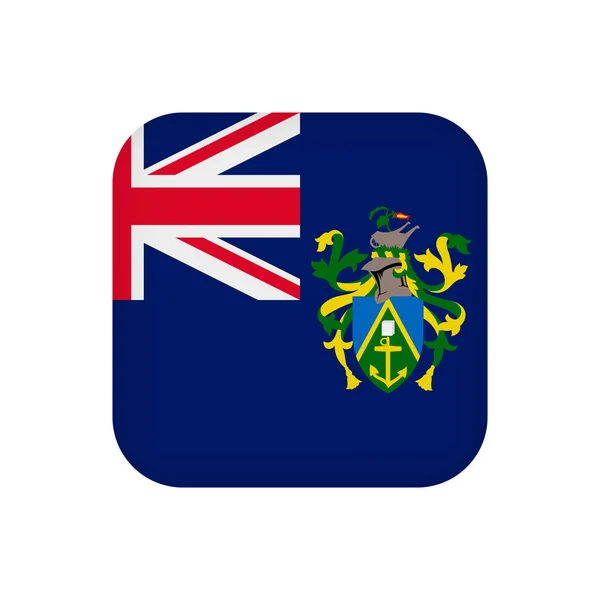 Pitcairn Islands Vlag Officiële Kleuren Vectorillustratie — Stockvector