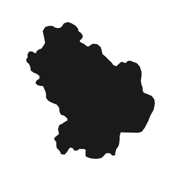 Basilicata Map Region Italy Vector Illustration — Image vectorielle