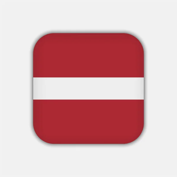 Latvia Flag Official Colors Vector Illustration — Vettoriale Stock