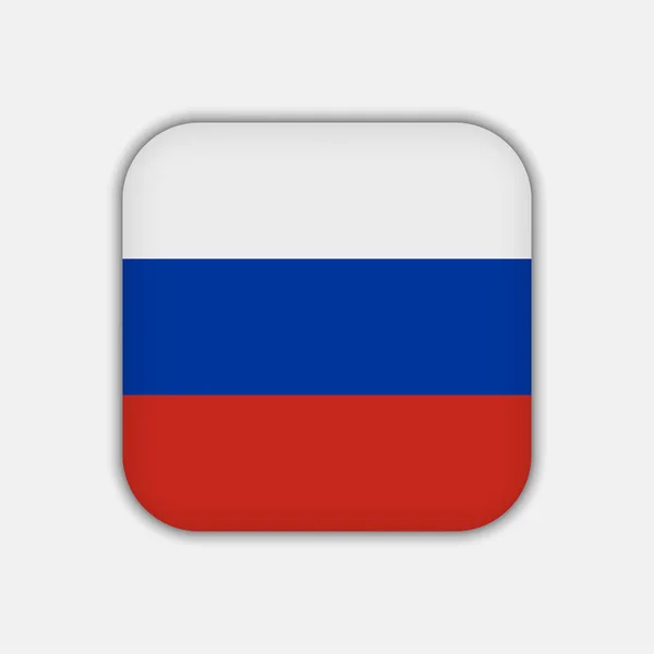 Флаг России Официальные Цвета Векторная Иллюстрация — стоковый вектор