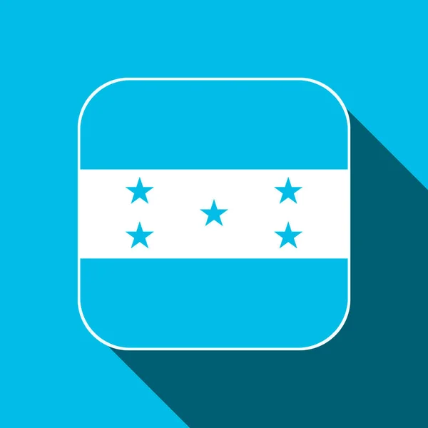 Honduras Flag Official Colors Vector Illustration — 스톡 벡터