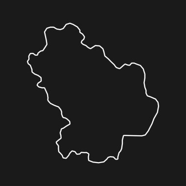 Basilicata Map. Region of Italy. Vector illustration.