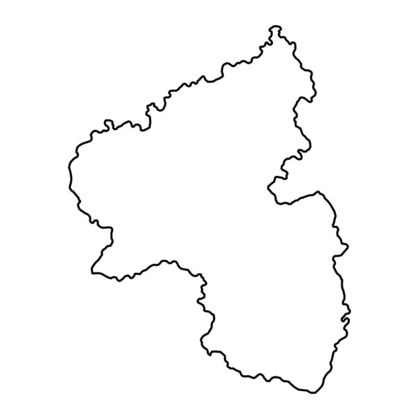 Rheinland Pfalz Vektorillustration — Stockvektor