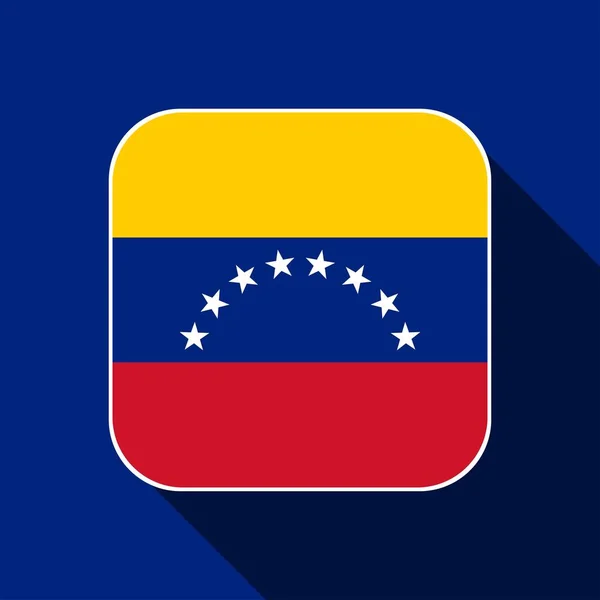 委内瑞拉国旗 官方的颜色矢量说明 — 图库矢量图片