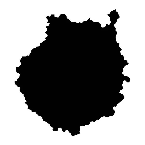 Мапа Островів Гран Канарія Іспанія Приклад Вектора — стоковий вектор
