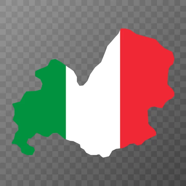 Molise Map Region Italy Vector Illustration — Vetor de Stock